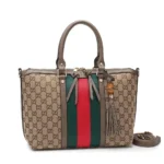 Gucci Raina Medium GG Canvas Top Handle Bag