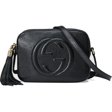 Gucci Soho Small Leather Embossed Disco Women Bag