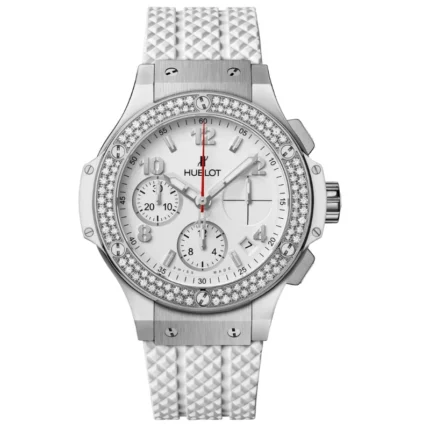 Hublot Big Bang Original Steel Platinum Diamonds - 342.SE.230.RW.114 Watch - Dubai Elegance