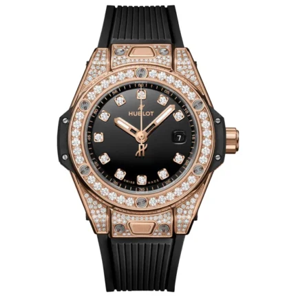 Hublot Big Bang Platinum Pave 33mm - 485.OX.1280.RX.1604 Watch - Dubai Elegance