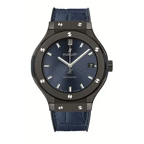 Hublot Classic Fusion Ceramic Blue 45mm - 565.CM.7170.LR Watch - Dubai Elegance Hublot Classic Fusion Ceramic Blue 45mm - 565.CM.7170.LR Watch