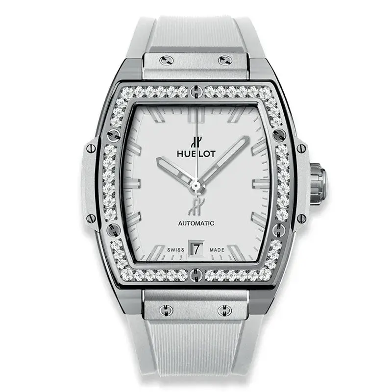 Hublot Spirit of Platinum Diamonds - 665.NE.2010.RW.1204 Watch - Dubai Elegance Hublot Spirit of Platinum Diamonds - 665.NE.2010.RW.1204 Watch