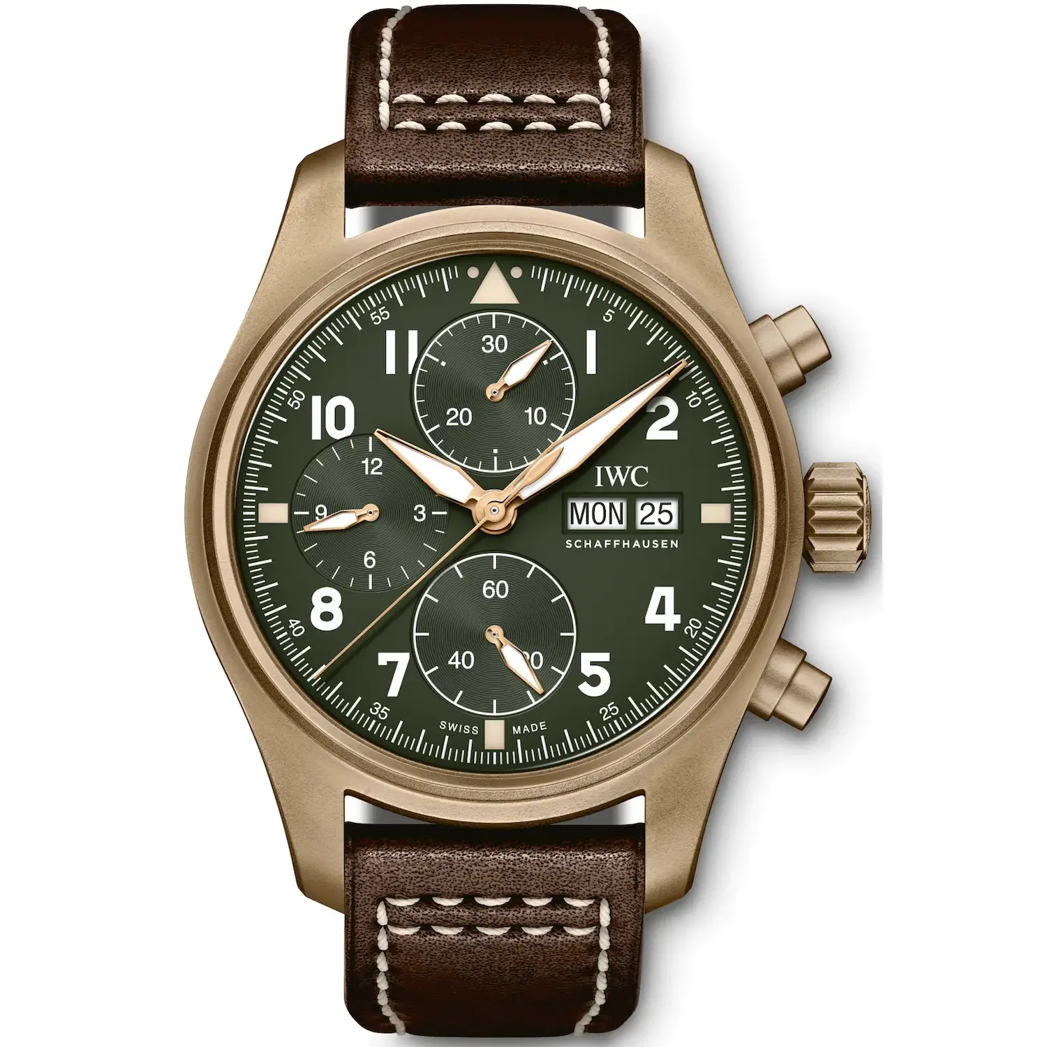 IWC Pilots Chronograph Spitfire IW387902 Watch - dubai elegance IWC Pilots Chronograph Spitfire IW387902 Watch