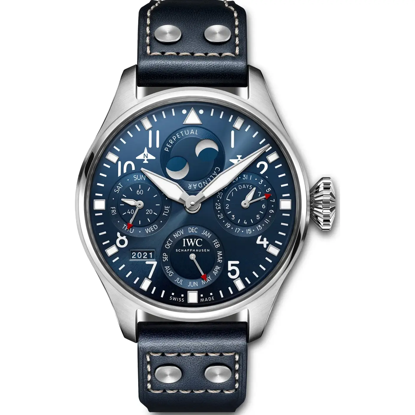 IWC Watch Big Pilots Perpetual Calendar IW503605 - dubai elegance IWC Watch Big Pilots Perpetual Calendar IW503605