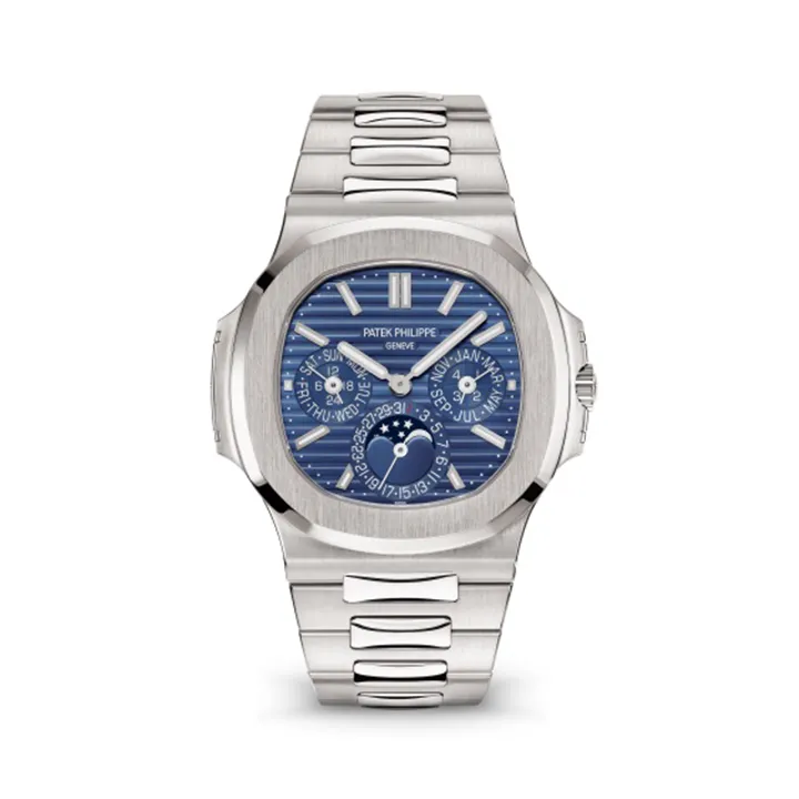 Patek Philippe 5740 1G Nautilus Perpetual Calendar Blue sunburst Watch - Dubai Elegance Patek Philippe 5740 1G Nautilus Perpetual Calendar Blue sunburst Watch - Dubai Elegance