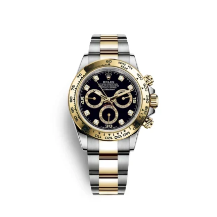 Rolex 116503 Daytona Black set with Diamonds in Dubai UAE - Dubai Elegance