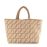 Shopper Bag Large Light brown cashmere bag