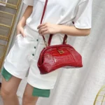 Balenciaga Small Crush Croc-Embossed Shoulder Bag in Dubai UAE