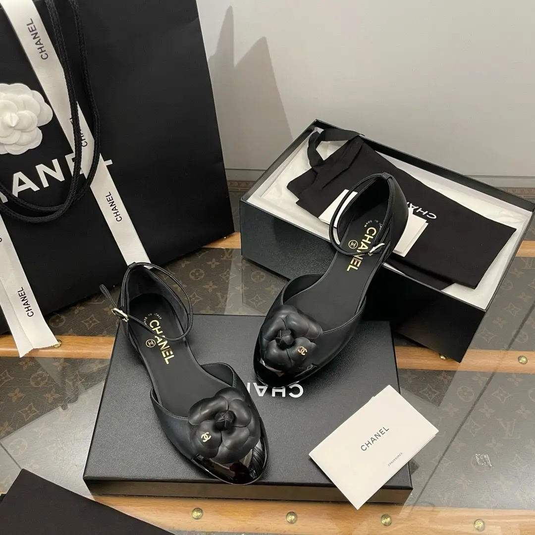 Chanel Mary Jane Flats – Iconic Camellia Detail & Timeless Cap Toe Design in Dubai UAE Chanel Mary Jane Flats – Iconic Camellia Detail & Timeless Cap Toe Design in Dubai UAE