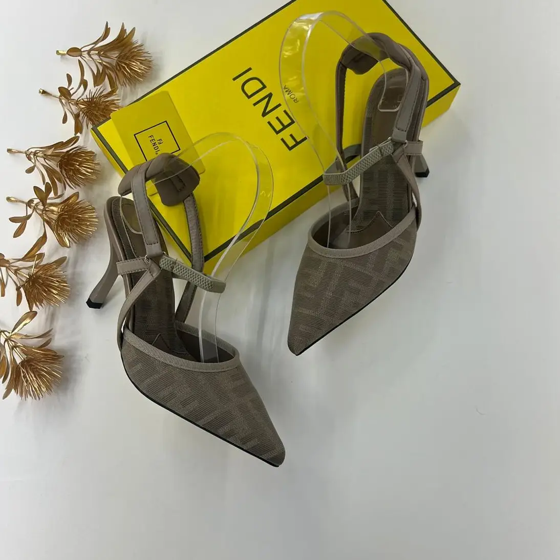 Fendi Women’s High-Heeled Shoes – Elegant Pointed-Toe Stiletto Heels in Dubai UAE Fendi Women’s High-Heeled Shoes – Elegant Pointed-Toe Stiletto Heels in Dubai UAE