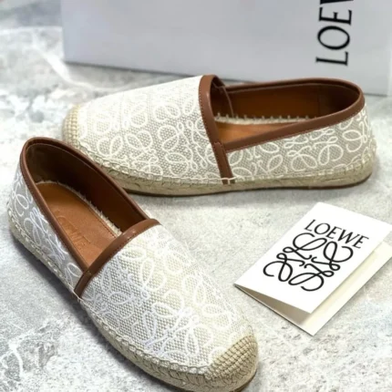 Loewe Jacquard Fabric Upper Adorned Shoes – Artistic Elegance in Every Step in Dubai UAE
