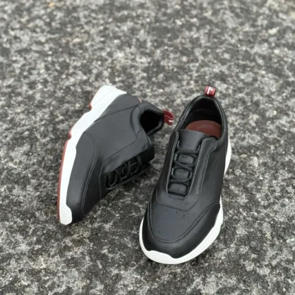 Loro Piana Modular Walk Sneakers – Norway Night Leather & Suede with White Sole