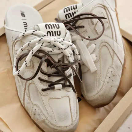 Miu Miu x New Balance 530 SL Sneakers – Designer Collaboration with Sporty Edge in Dubai UAE