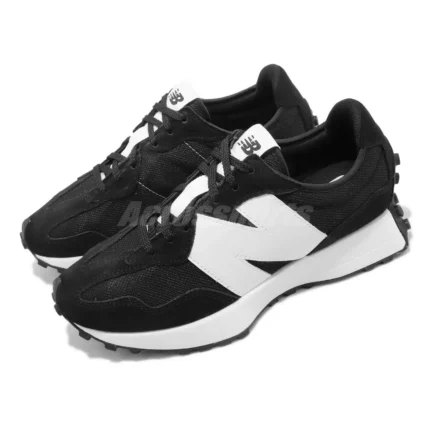 New Balance 327 Black & White Sneakers – Retro Style Meets Modern Comfort in Dubai UAE