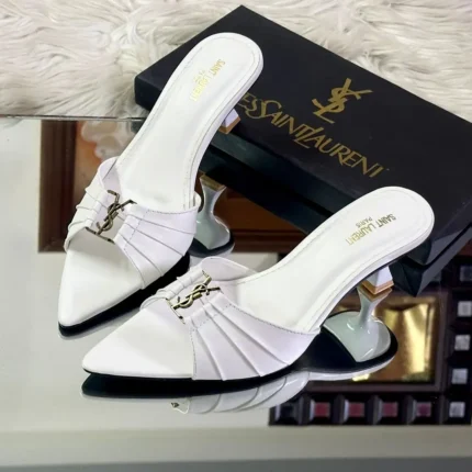 Saint Laurent Slingback Heels – Open-Back Elegance with Signature Chic Design in Dubai UAE