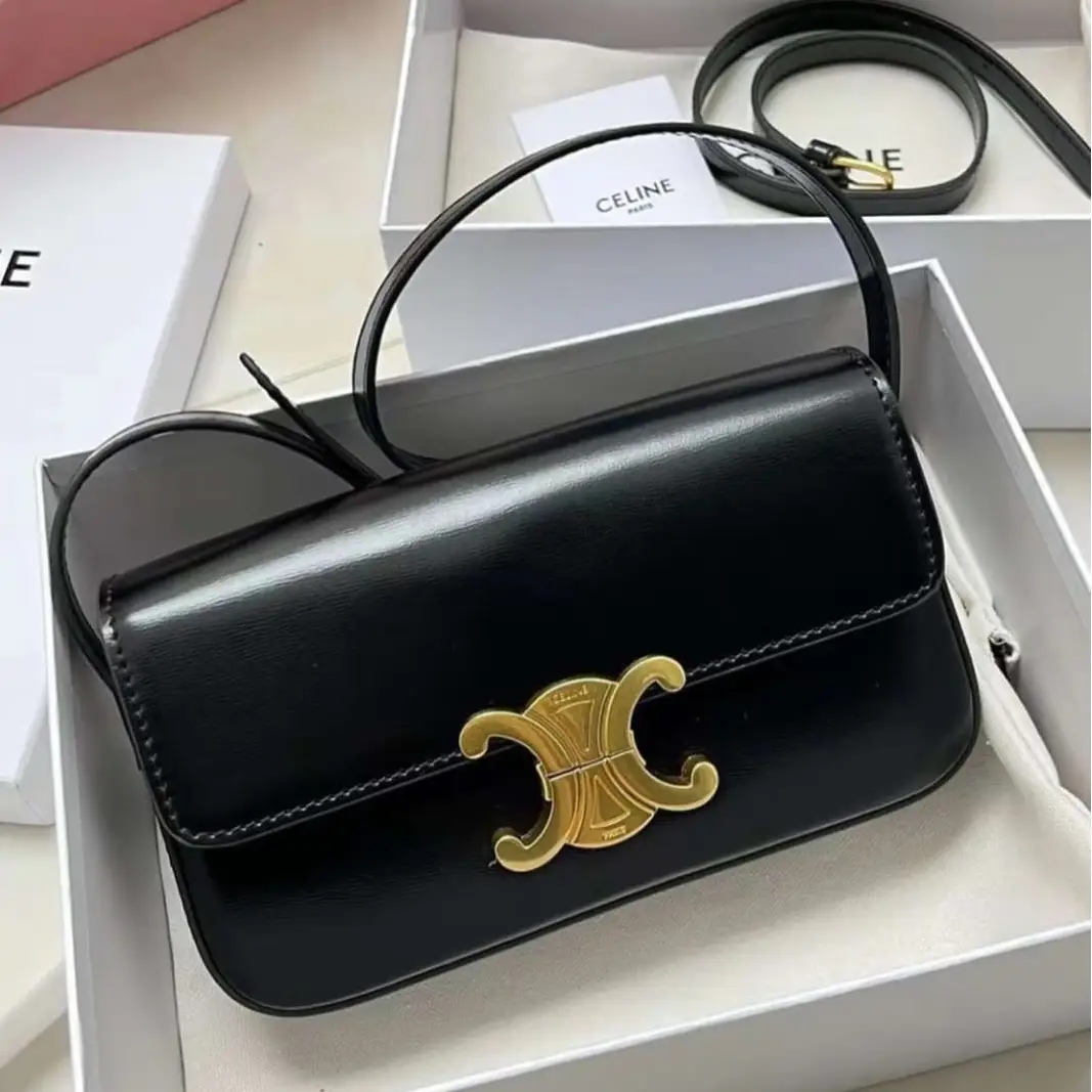 Celine Triomphe Bag – Iconic Interlocking ‘C’ Emblem Luxury Shoulder Bag in Dubai UAE Celine Triomphe Bag – Iconic Interlocking ‘C’ Emblem Luxury Shoulder Bag in Dubai UAE