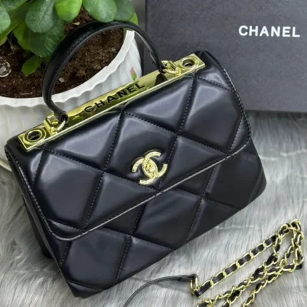 Chanel 24A Wallet on Chain (WOC) – Iconic Quilted Crossbody Bag with CC Logo in Dubai UAE (Copy)