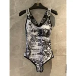 Dioriviera One-Piece Swimsuit – Toile de Jouy Sauvage Print Luxury Swimwear by Dior in Dubai UAE
