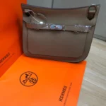 Hermès 2023 Pre-Owned Mini Jypsiere 28 Bag – Evercolor Leather in Dubai UAE