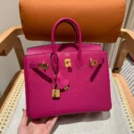 Hermès Birkin Bag – Iconic Pink Leather Handbag in Dubai UAE