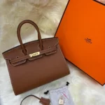 Hermès Birkin Togo Bag – Iconic Mini Luxury Handbag with Silver Hardware in Dubai UAE