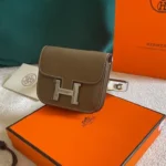 Hermès Constance Slim Wallet – Iconic H Clasp, Elegant Design & Wearable Versatility in Dubai UAE