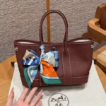 Hermès Garden Party 30 Tote in Rouge H Negonda Leather – Iconic Everyday Luxury in Dubai UAE