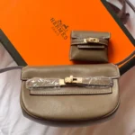 Hermès Pre-Owned 2023 Swift Kelly Moove Crossbody Bag – Turn-Lock Closure in Dubai UAE