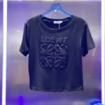 Loewe Anagram Logo T-Shirt – Luxury Designer Tee with Iconic Embroidery in Dubai UAE