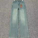 Loewe Celine Wide-Leg Jeans – Stylish Baggy Denim with Signature Detailing in Dubai UAE