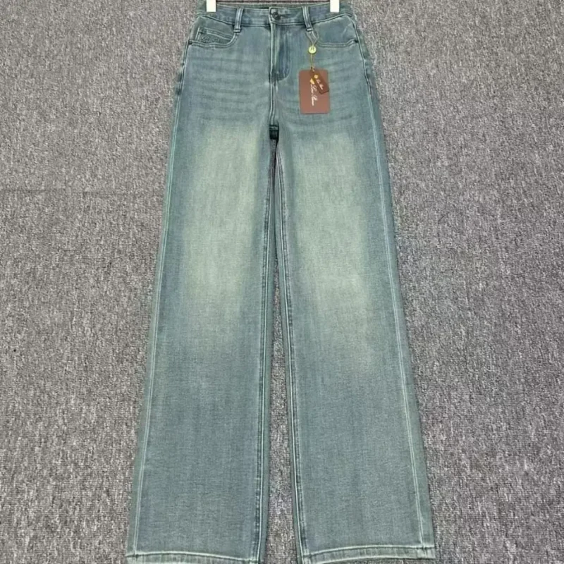 Loewe Celine Wide-Leg Jeans – Stylish Baggy Denim with Signature Detailing in Dubai UAE