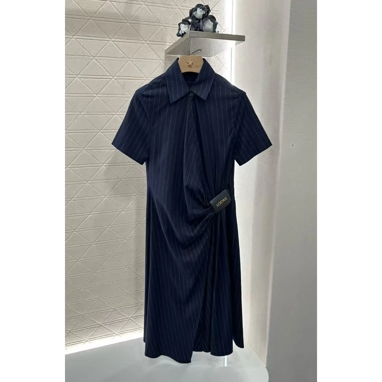 Loewe Polka Dot Print Long Dress – Elegant Full-Length Designer Dress with Classic Pattern in Dubai UAE Loewe Polka Dot Print Long Dress – Elegant Full-Length Designer Dress with Classic Pattern in Dubai UAE