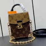 Louis Vuitton Camera Box – Monogram Canvas Crossbody with S-Lock and Removable Chain Strap in Dubai UAE