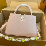 Louis Vuitton Capucines – Timeless Elegance in Full-Grain Taurillon Leather in Dubai UAE