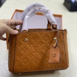 Louis Vuitton Montaigne Handbag – Elegant Structured Bag in Embossed Monogram Leather in Dubai UAE