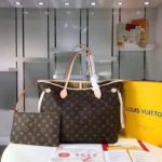 Louis Vuitton Neverfull MM Monogram Canvas Tote – Iconic, Versatile Designer Handbag in Dubai UAE