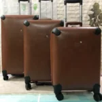 Montblanc Brown Trolley Bags – Luxury Luggage with Iconic Branding in Dubai UAE