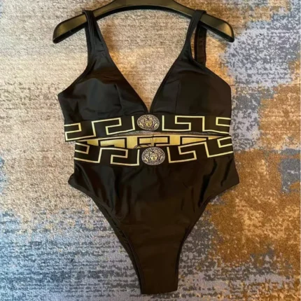 Versace Greca Border One-Piece Swimsuit – Iconic Medusa & Greca Design Swimwear in Dubai UAE